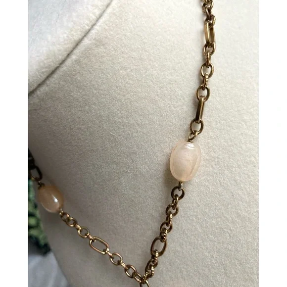 RELISTED Antique-Look Seed Bead Tassel Necklace - 32” Long Sautoir Style - Picture 2 of 8